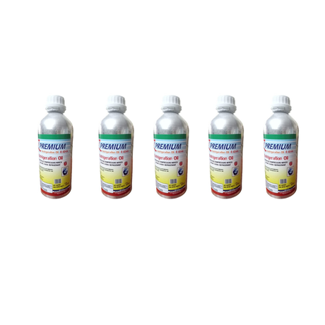 Five bottles of premium engine oil