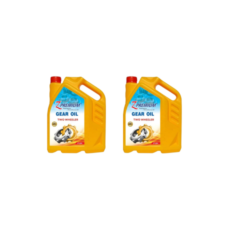 Two bottles of Z-Premium gear oil