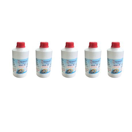 Five bottles of Z-Premium Gear Oil 