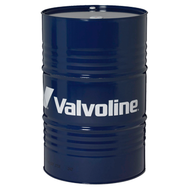 Blue Valvoline oil drum 