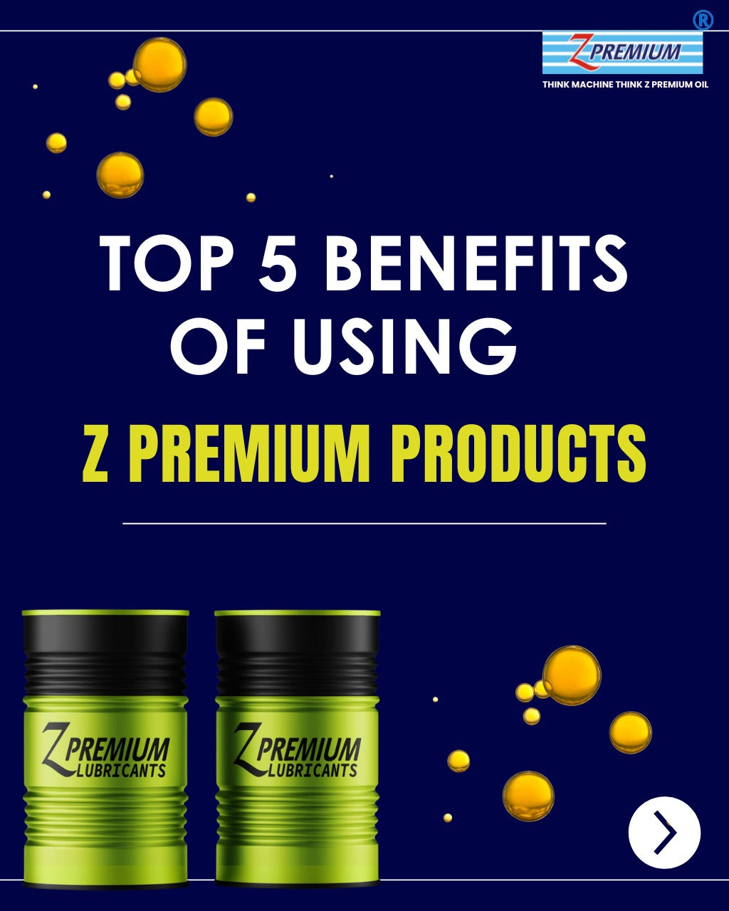 Z Premium Lubricants with text 