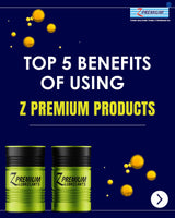 Z Premium Lubricants with text 