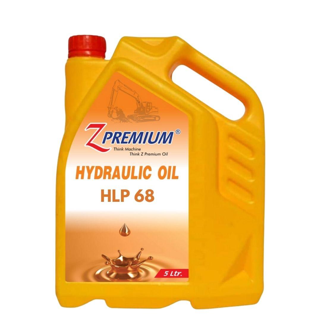 Yellow container of Z Premium Hydraulic Oil 