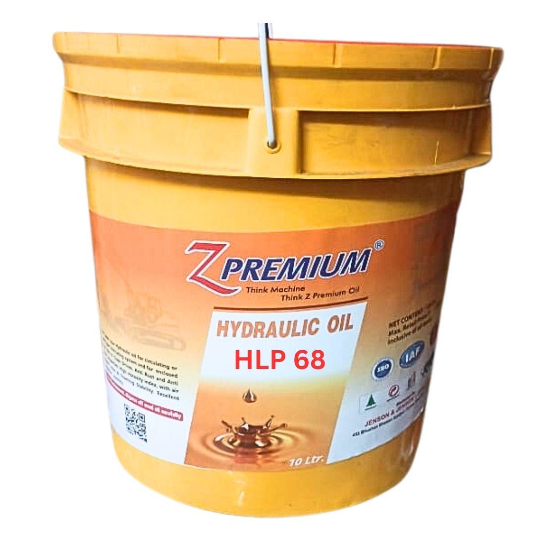 Yellow bucket of Z Premium Hydraulic Oil 