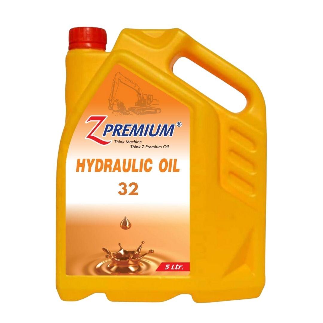 Yellow container of Z Premium Hydraulic Oil 