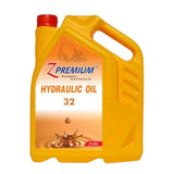 Yellow container of Z Premium Hydraulic Oil 