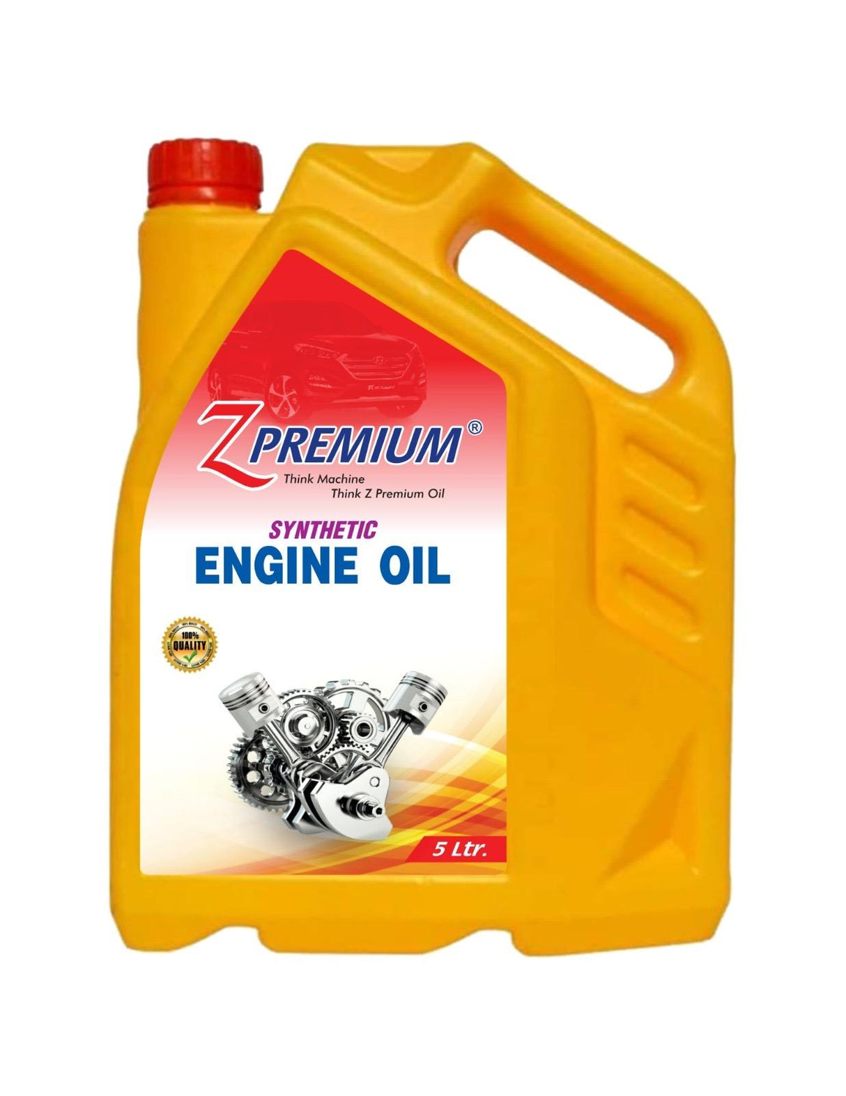 Z Premium synthetic engine oil container
