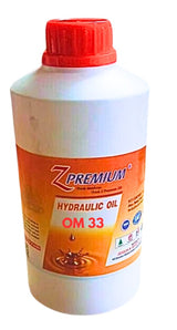 Bottle of Z Premium hydraulic oil