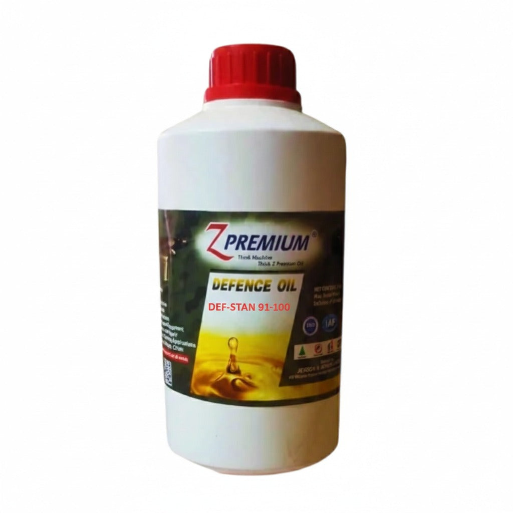 Z Premium Defence Oil with a red cap 