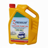 Yellow container of Z Premium Vacuum Pump Oil 