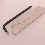grooving blade with wrench