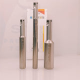 Three metal cylindrical tools