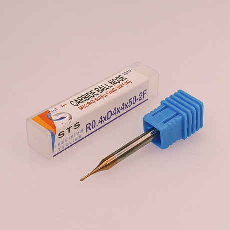 STS carbide ball nose R0.4