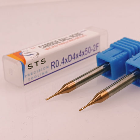 STS carbide ball nose R0.4