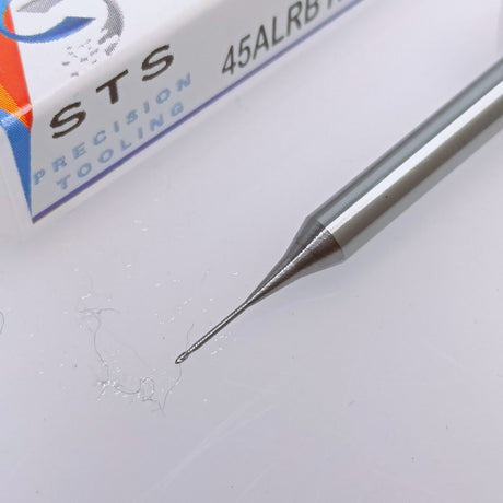Precision metal milling end mill