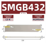 Parting tool blade specifications