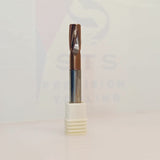Bronze coated CNC end mill bit