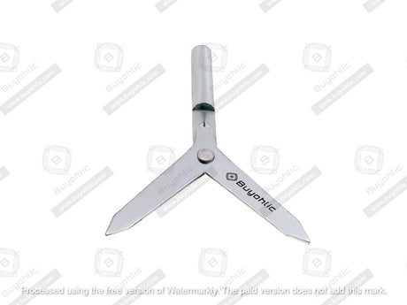 Metal center finder