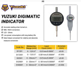 Yuzuki Digital Indicator 0.01x12.7mm.