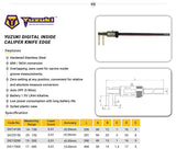 Yuzuki Digital Inside Caliper Knife Edge 14-150mm