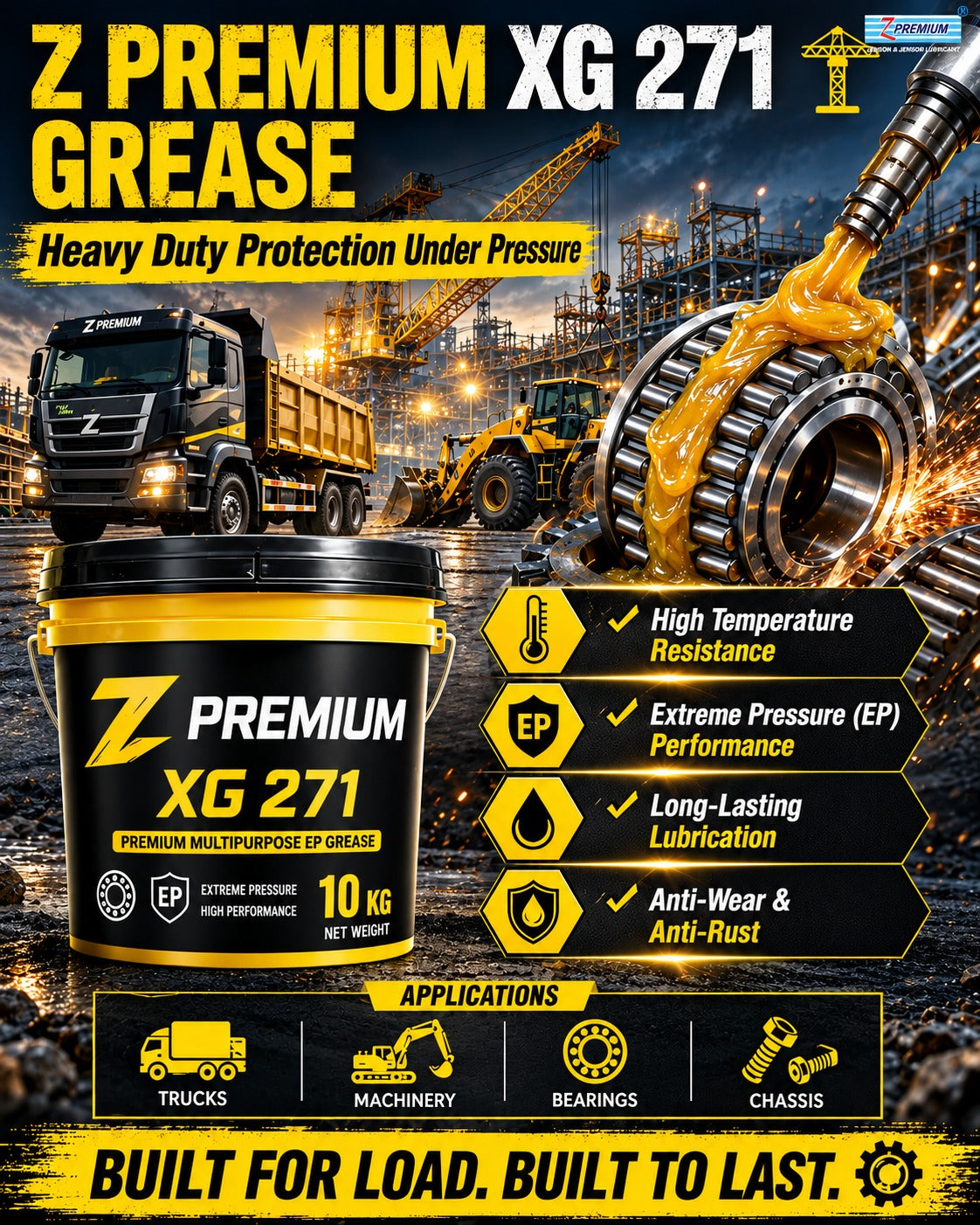 Z Premium XG 271 Multipurpose Grease