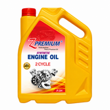 Z Premium 2-cycle synthetic engine oil 5 liter yellow jerrycan
