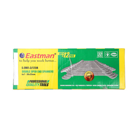  Eastman double open end spanners 