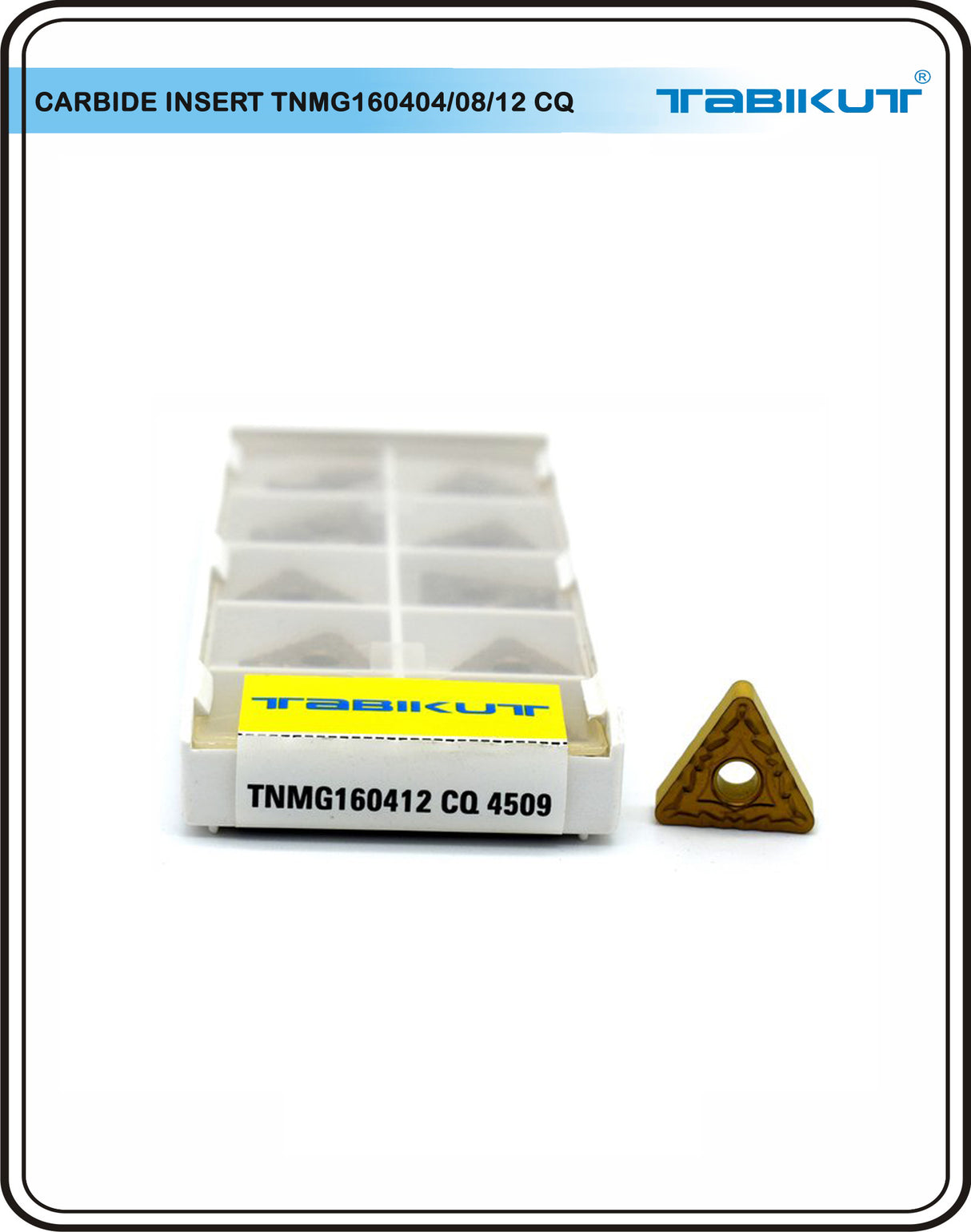 Tabikut steel turning inserts