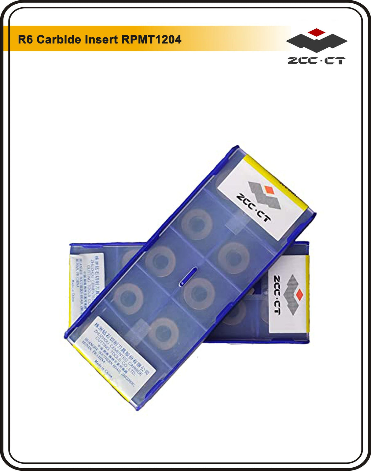 ZCCCT R6 insert pack of 10