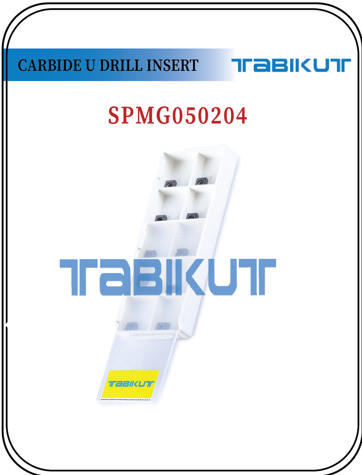U Drill Carbide Bit