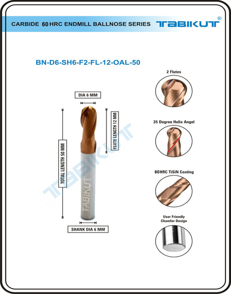 6mm Ballnose Tool