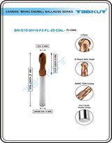 Carbide Tip Ballnose