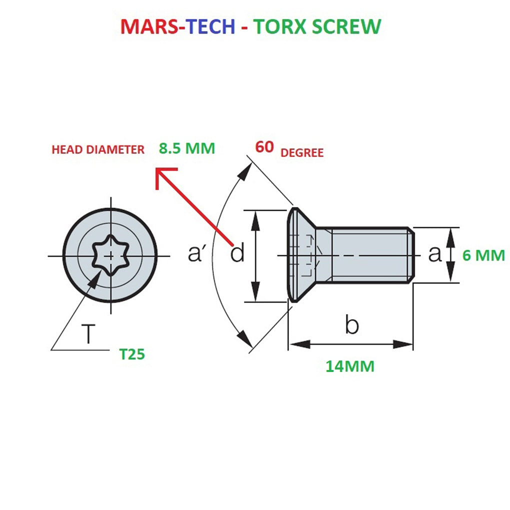 6 mm screw 