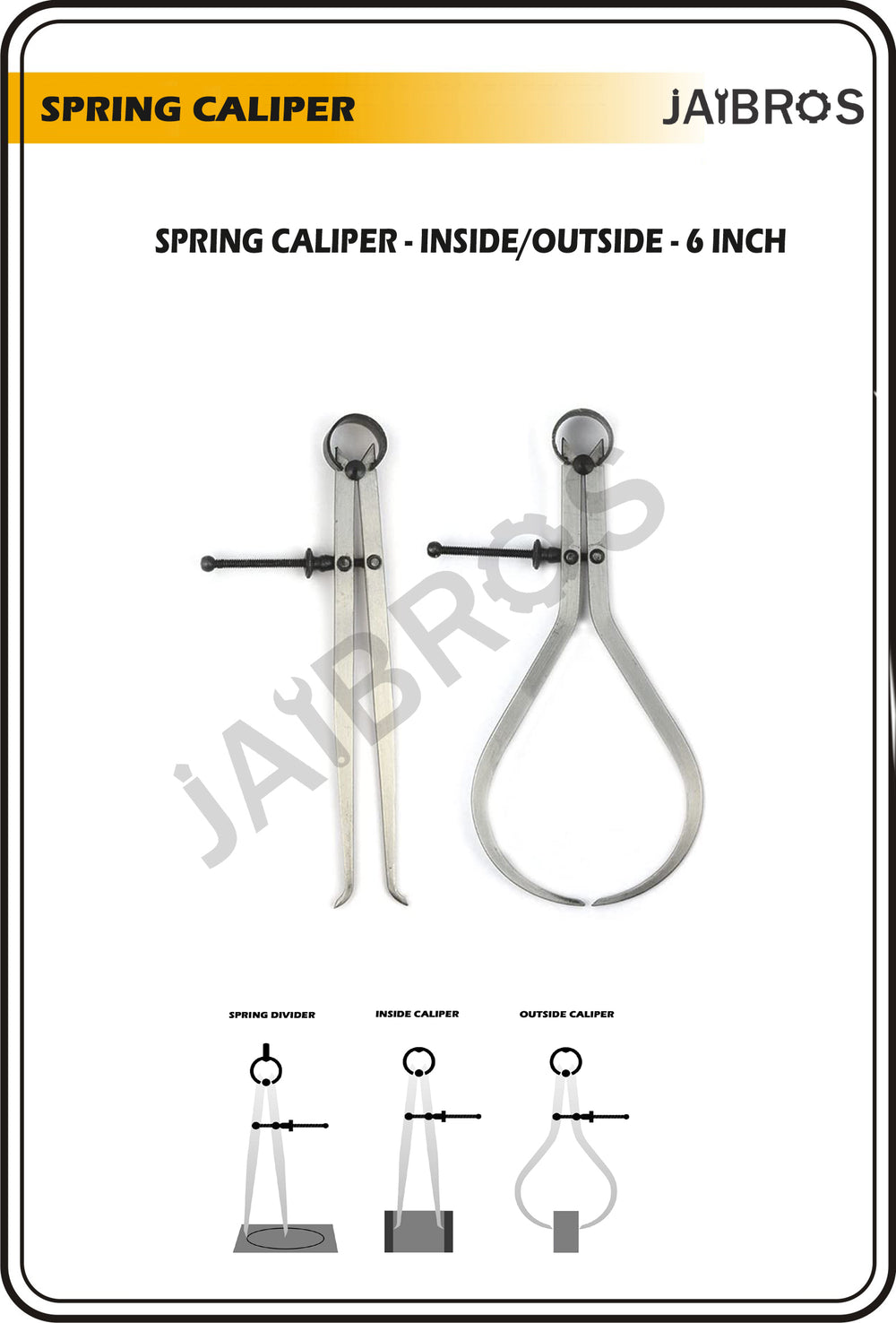 6-inch spring divider