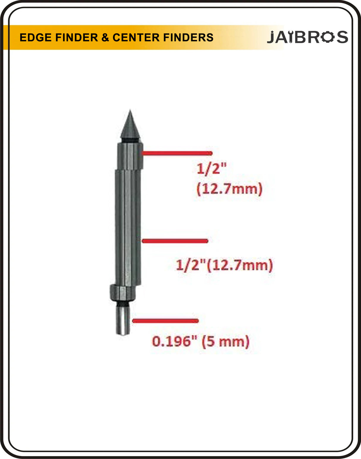 Edge and center finders