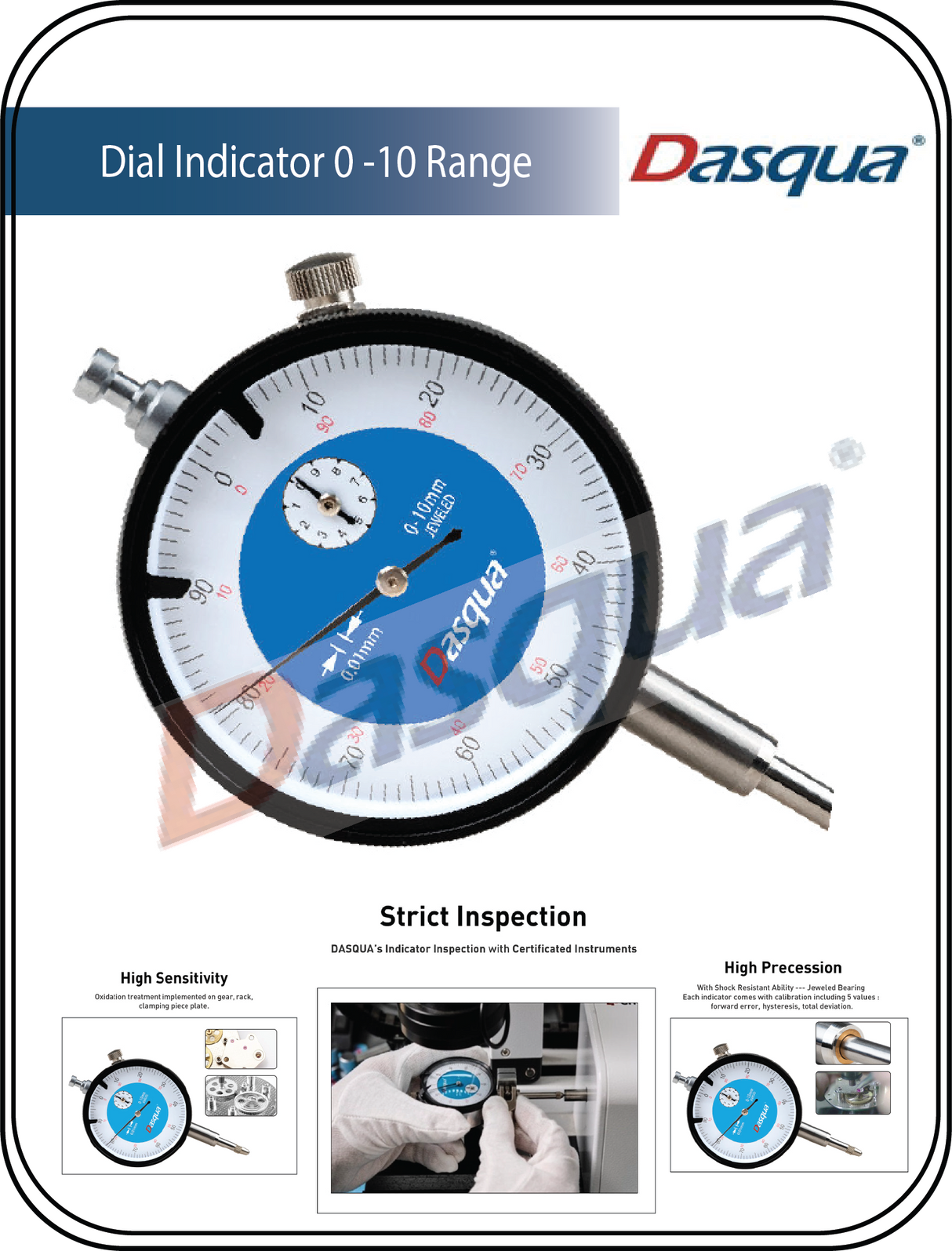 DASQUA 0–10 Dial