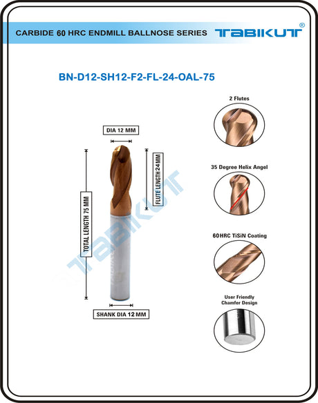 Carbide Ball Nose