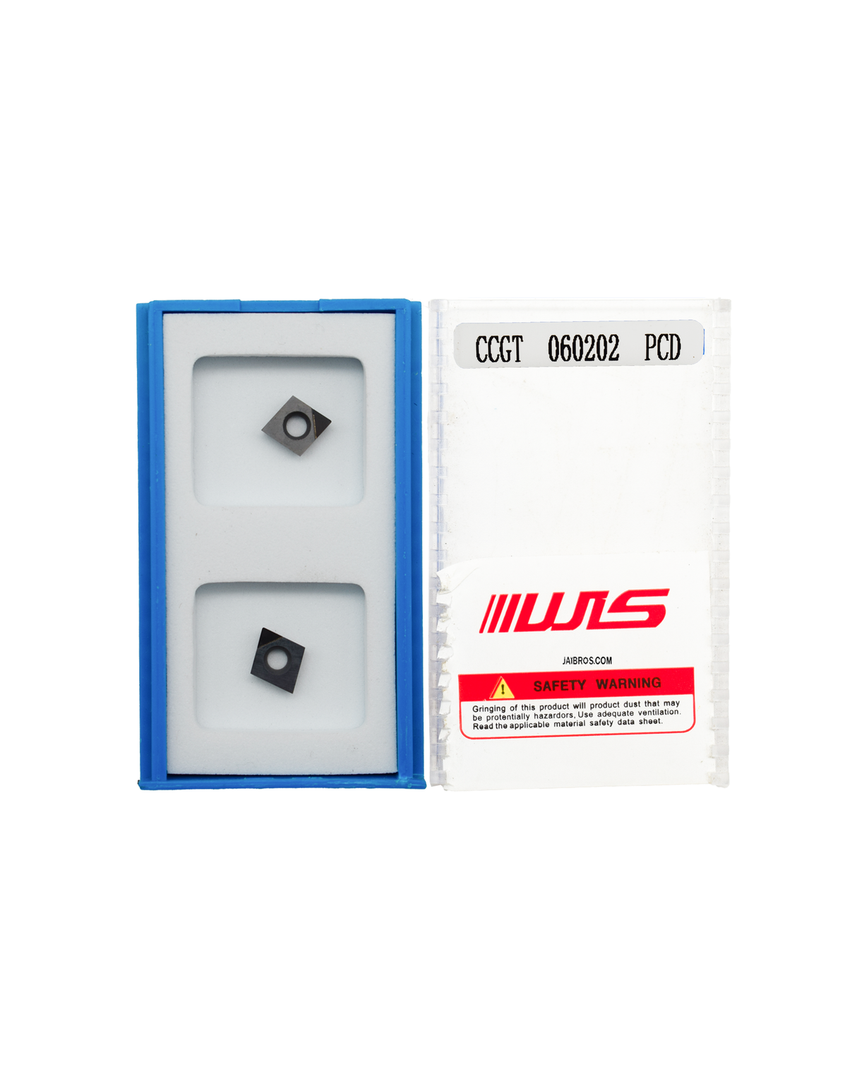 WS PCD insert CCGW060202 pack of 2
