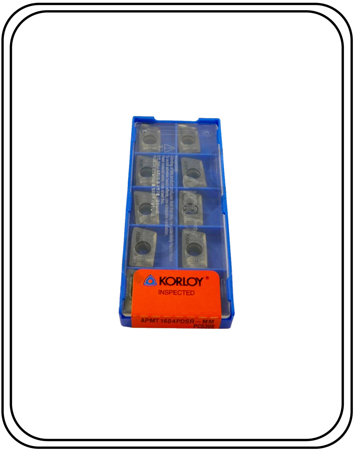 Korloy PDER Insert