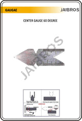 60° Center Gauge
