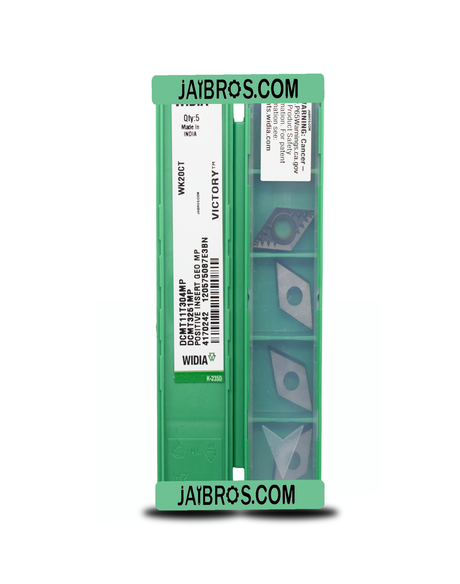 WIDIA DCMT11T304 MP WK20CT cast iron grade insert pack of 10