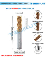 8 mm end mill	