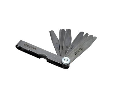 Metric feeler gauge set