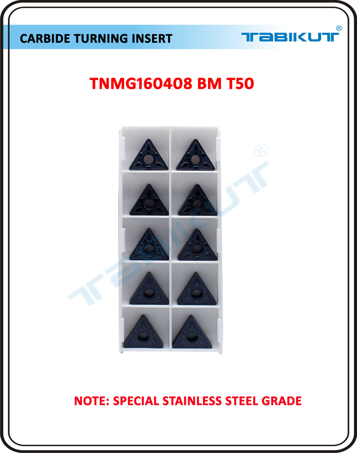 Carbide Turning Insert Tabikut 