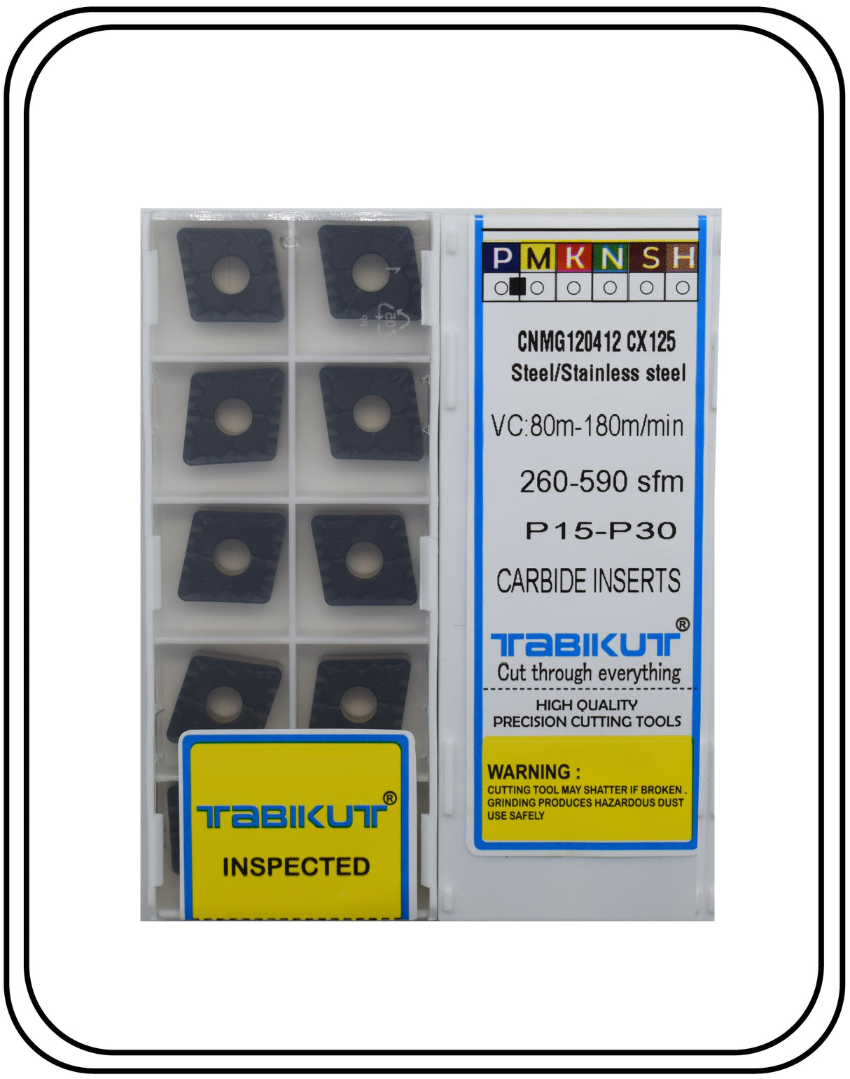 Tabikut CNMG insert