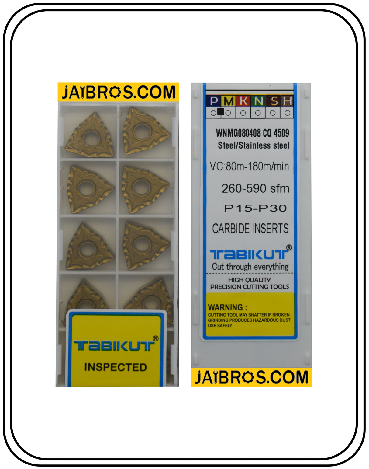 Tabikut WNMG insert