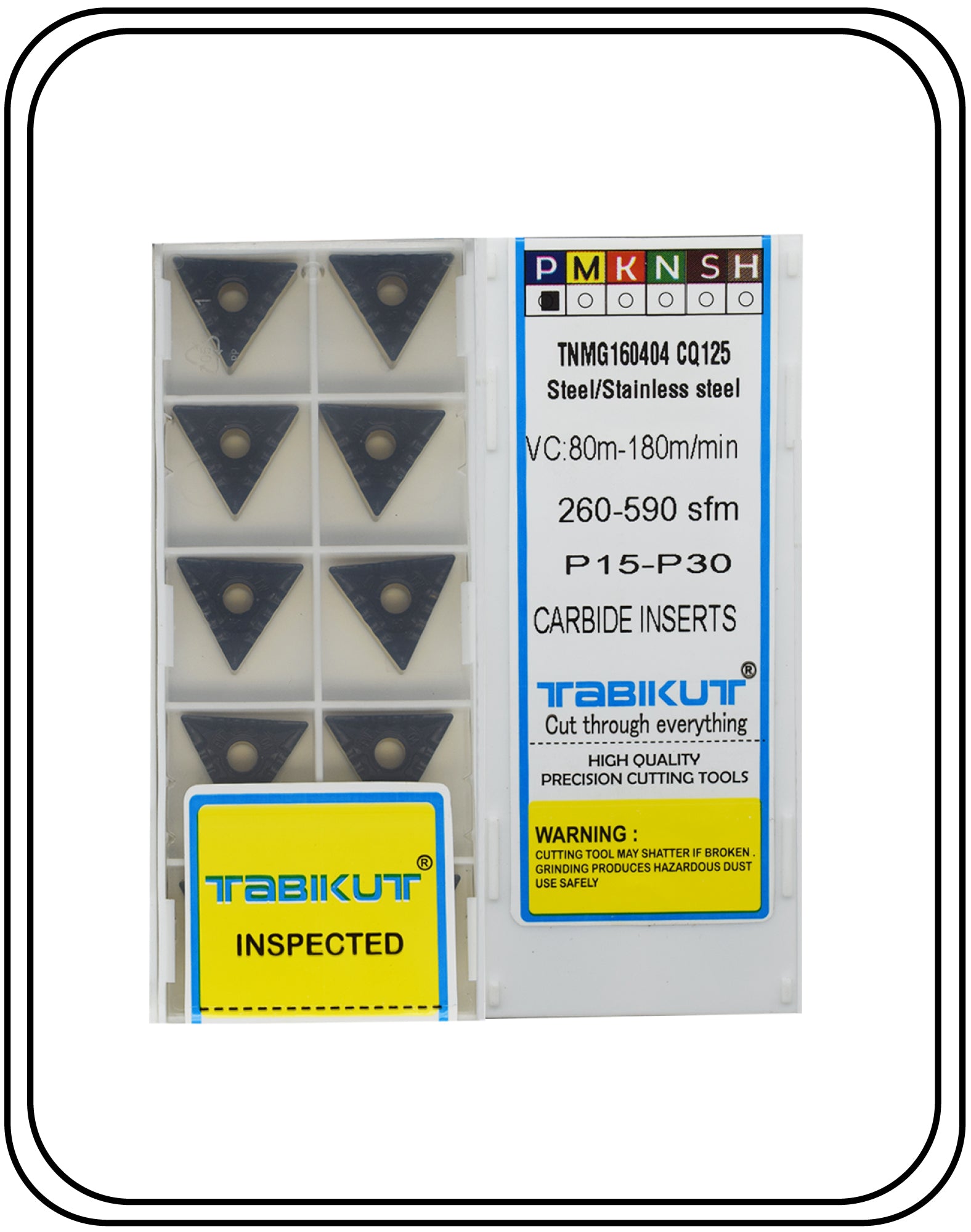 Jaibros TNMG160408 Inserts | Buy Steel Cutting Tools Now