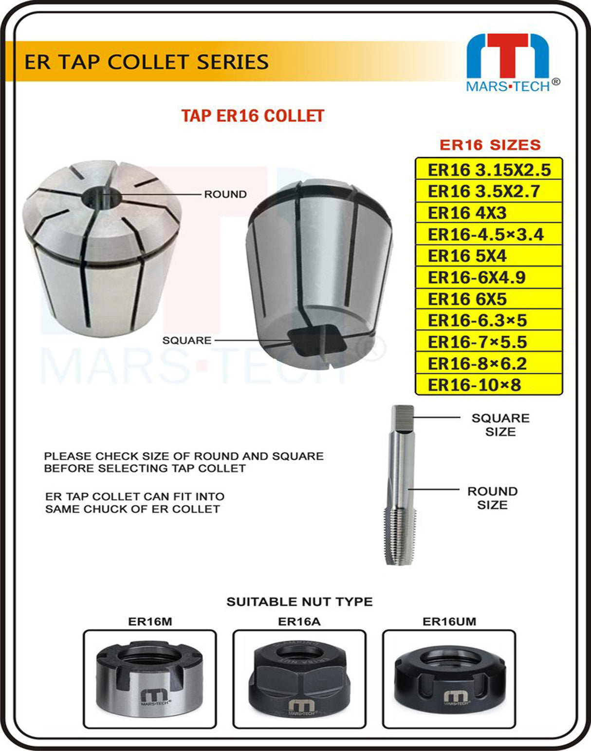 ER16 Tap Collet