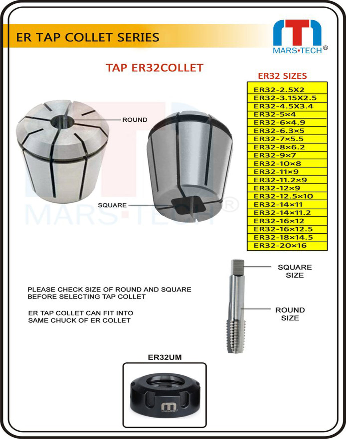 ERG32 Tap Collet