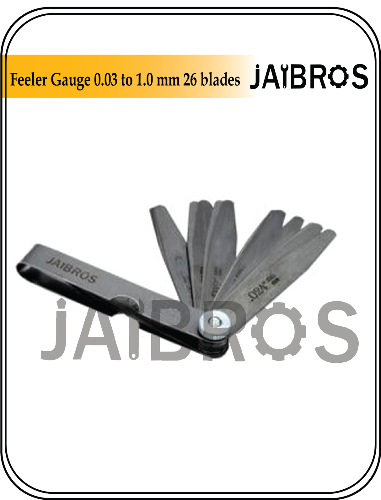 Steel Gap Tool Set